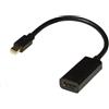 Link Adattatore di rete Link Mini DisplayPort 1.4 maschio a HDMI 2.0 femmina 4Kx2K 60Hz RGB4:4:4 Nero