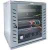 Techly Armadio Rack a muro Techly 19'' P.450mm Flat Pack rack 12U Grigio