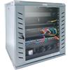 Techly Armadio Rack a muro Techly 19'' P.600mm Flat Pack rack 20U Grigio