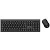 Atlantis Kit tastiera Atlantis land P013-AX280G+M con mouse wireless Nero