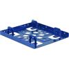Delock Telaio di montaggio Delock 2 x 2.5â?³ a 3.5 Alluminio Blu [21335]