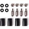 ALPHACOOL kit di montaggio Alphacool Core Push 17 mm M3/M4/UNC 6-32 Nero/Argento 4pz