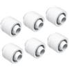 ALPHACOOL Raccordo Alphacool Eiszapfen 17625 16/10mm G1/4 Bianco 6pz