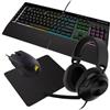 Corsair Set videogioco Corsair CH 9226B65 IT 4in1 Gaming Bundle Nero