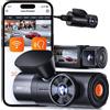 VANTRUE Dashcam Vantrue N4 Pro Triple GPS per auto Nero [N4 PRO]