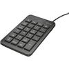 Trust Tastierino numerico Trust Xalas USB per Laptop/PC Nero [22221]