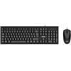Nilox Tastiera Nilox con mouse usb Nero [NXKMIT0011]