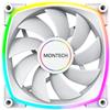 Montech Ventola 140x140 Montech AX140 PWM ARGB 1600rpm Bianco