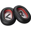 Hp Cuscinetti cuffie Hp Poly Voy 8200 Blk Lthret Nero/Rosso [85Q42AA]