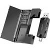 Logilink Card Reader Logilink USB 3.2 Gen1 2in1 con Custodia card Nero