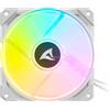 Sharkoon Ventola Sharkoon Rebel F50 PWM Led Rgb 2000 giri/min 120x25x120mm Bianco [4044951040162]