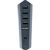 Big ben Hub USB Big Ben Slim per Ps5 5porte Usb-c Nero