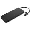 Lenovo Hub Usb Lenovo 4X11N40212 Slim tipo-C Multiporta 3in1 Dock da viaggio Nero [4X11N40212]