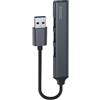 SAVIO Hub usb Savio AK-70 Usb-A/Usb-A Grigio [NUSAOUS4PSAAK70]