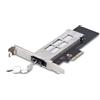 Rack per SSD M.2 PCIex4 StarTech 64Gbit/s Blocco tasti Nero/Argento [M2-REMOVABLE-PCIE-N1]