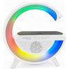 Technaxx Altoparlante Technaxx TX-264 led/Ricarica wireless Bluetooth v5.3 Bianco [5102]
