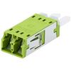 WP EUROPE Adattatore accoppiatore Wp Europe LC-Duplex senza bordo MM Verde lime [WPC-FA5-LC0201]