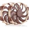 Noctua Ventola 140x140 Noctua NF-A14X25R G2 PWM SX2-PP 140mm Beige/Marrone 2pz [NF-A14X25R G2 PWM SX2-PP]