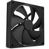 Nzxt Ventola 140x140 Nzxt F140P per case PWM a pressione statica Nero [RF-P14SF-B2]