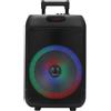 Majestic Altoparlante Majestic per feste/Tws/Bth 5.2/320W/con 4 effetti luci/con microfono/Nero [FIRE T10]