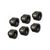 HYTE Connettori a pressione Hyte per tubi 14mm Nero 6pz [17256]