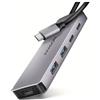 AXAGON Hub Usb Axagon HMC-5H60 HDMI 4k 2xUSB-A/1xUSB-C Grigio [NUAXNUS5PHMC5H6]