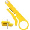 Techly Inseritore Techly per morsettiera 110 Giallo [I-HT 110-PL-CST]