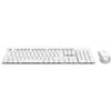 Trust Tastiera e mouse Trust Ody II wireless/Usb Bianco