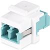 Startech.com Accoppiatore cavo Startech.com in fibra LC Blu/Bianco [DMFKSLCLCCOUPLER]