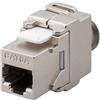 Techly Frutto Keystone Techly RJ45 Cat.6A STP senza utensili