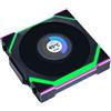 Lian li Ventola Lian Li Uni Fan SL Wireless LCD ARGB PWM con 3Pz Controller lama inversa1900rpm 120mm Nero