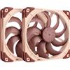 Noctua Ventola 140x140 Noctua NF-A14x25 G2 PWM Sx2-PP 140mm Beige/Marrone [NF-A14X25 G2 PWM SX2-PP]