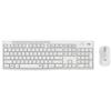 Logitech Set tastiera Logitech Mk295 mouse wireless Combo Bianco [920-009821]