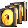 JONSBO Ventole 120x120 Jonsbo ZK-120B RGB 120mm Nero