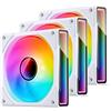 JONSBO Ventole 120x120 Jonsbo ZK-120W RGB 120mm Bianco