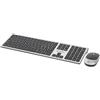 Manhattan Kit Mouse/TastieraManhattan MWK7400 con mouse Nero/Argento