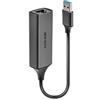 Lindy Adattatore di rete Lindy USB 3.0 Gigabit Ethernet Converter Grigio [43298]