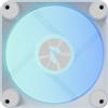 APNX Ventola 120x120 APNX FP1-RQ PWM ARGB-WT 120mm Bianco