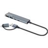 Manhattan Hub 2 Porte USB-A + 2 Porte USB-C USB 3.2 Gen 1