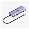 Hikvision Hub Hikivision 11 in 1, fast charge, HDMI, VGA,SD, TF, USB3.0*2, USB2.0*2, Audio, RJ4
