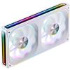 JONSBO Ventola 120x240 Jonsbo ZA-240 Infinity Mirror ARGB Reverse Blade PWM - 240mm, bianco