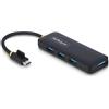 Startech.com Hub usb-C Startech 4 porte 5 GBPS Mini hub USB 3.0 multiporta [H5C4A-USB-HUB]