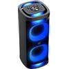 Irradio Altoparlante portatile Irradio Wireless/Bluetooth 80W Nero [IR-PS80 OMNIA4]