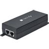 Techly Iniettore Techly Gigabit PoE+ High Power Nero