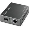 Tp-link Convertitore multimediale TP-Link Omada MC420L A fibra 10G Multi-Gigabit RJ45 a 10G SFP+ Nero [MC420L]