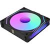 Lian li Ventola 120x120 Lian Li UNI FAN SL-INF Wireless ARGB PWM Reverse Blade 120mm Nero [12RSLIN1W1B]