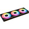 Lian li Ventola 360x360 Lian Li UNI FAN CL Wireless Reverse PWM RGB 3x120mm Nero [12RCL1W3B]