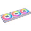 Lian li Ventola 360x360 Lian Li UNI FAN CL Wireless Reverse PWM RGB 3x120mm Bianco [12RCL1W3W]