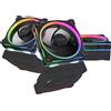 Asus Ventola 120x120 Asus Prime MR120 ARGB 3x120mm Nero [90DA00I0-B09020]