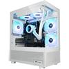 Thermaltake Pc da gaming Thermaltake FTW V170A 5070 Elite Snow AMD Ryzen 7-7800X3D/32GB/1TB SSD/Win11H/Bianco/Trasparente [PC-000108-DE]